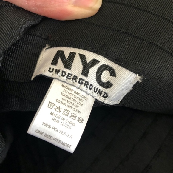 NYC Underground Wide Brim Hat - Picture 2 of 6